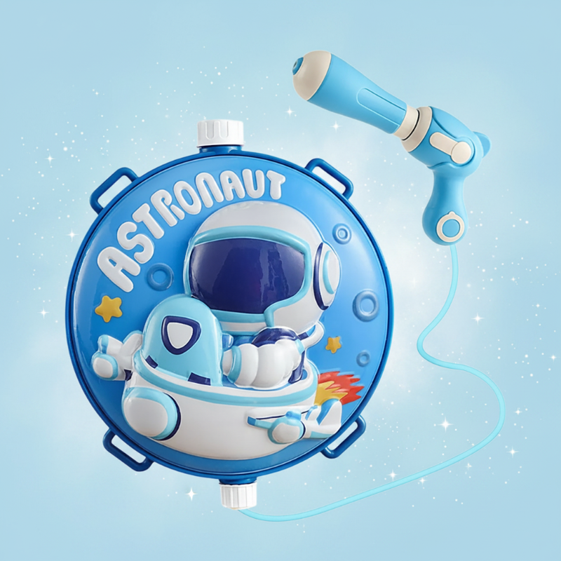 Kids Water Blaster – Zabawowy i praktyczny – plecak z pistoletem na wodę