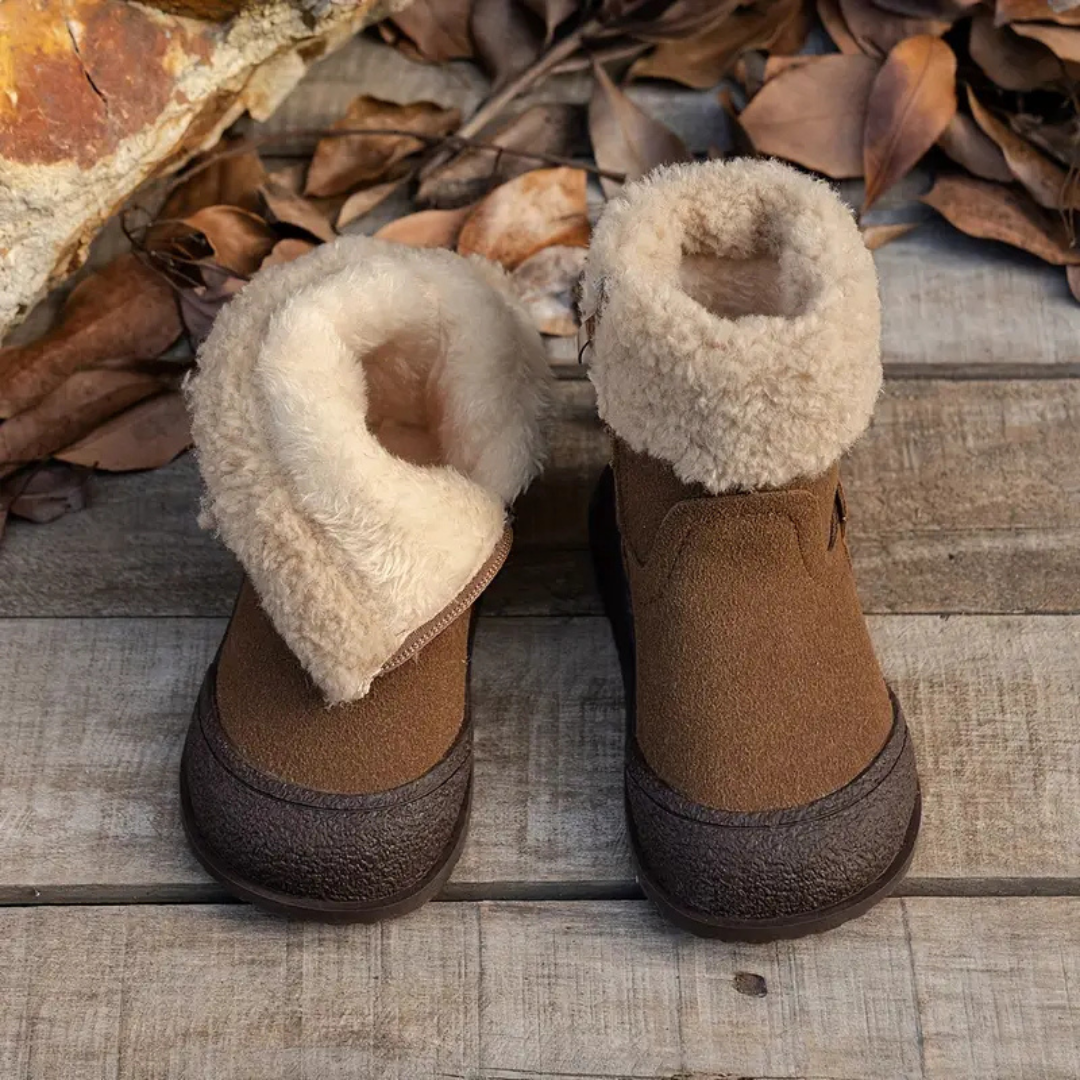 FrostyStep – Ciepłe i bezpieczne – dziecięce buty zimowe z polarem