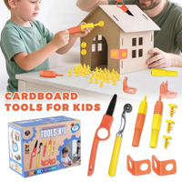Thumbnail for ToolMaster – Najlepszy zestaw narzędzi dla konstruktorów z kartonu – zestaw narzędzi dla dzieci