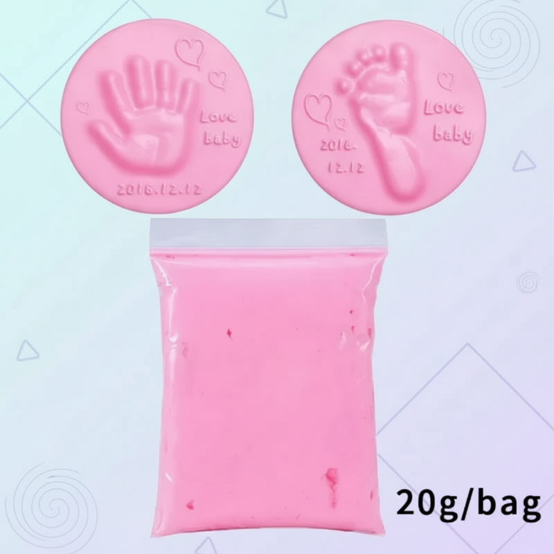 Baby Imprint Clay Kit – Wspomnienie i wyjątkowość – zestaw do odlewów z gliny