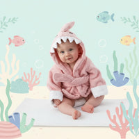 Thumbnail for CozyNest – Miękki i chłonny – szlafrok z motywem zwierzęcym