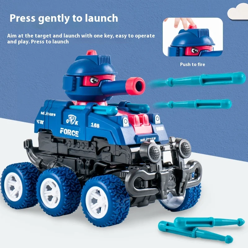 TankHero – Aktywny i wytrzymały - zabawkowy czołg z funkcją strzelania
