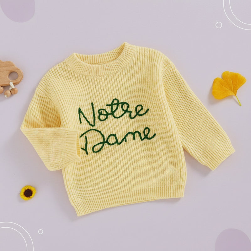 WarmWeave – Wygodny i zabawny – sweter „Notre Dame”
