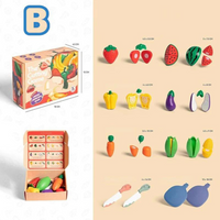 Thumbnail for Fruitigo – Nauka i zabawa – zestaw do krojenia owoców Montessori