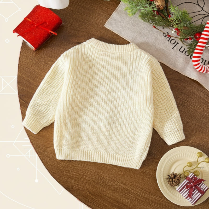 JoyKnit – Przytulny i ciepły – świąteczny sweter z napisem