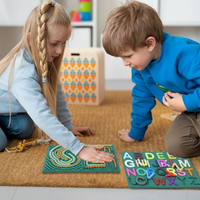 Thumbnail for BrainyKids – Edukacyjne i sensoryczne – silikonowa tablica z literami