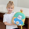 KiddoPack – Uroczy i praktyczny – plecak dziecięcy z świecącą nóżką