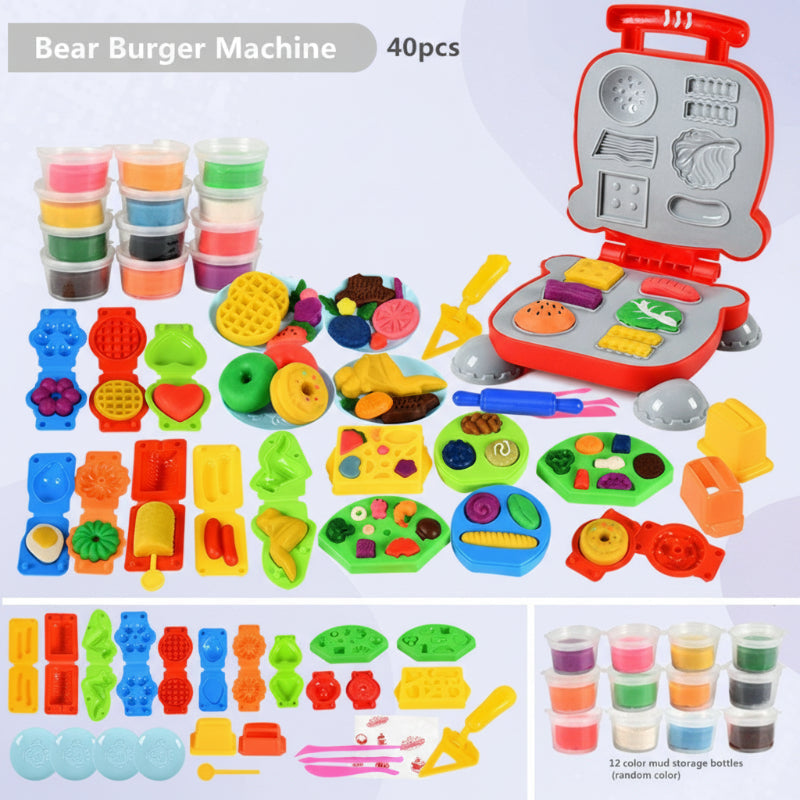 PlayDough Fun – Zabawne i kreatywne – Zestaw do zabawy z gliną DIY