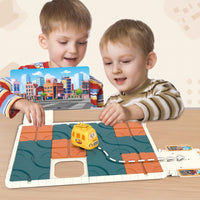 Thumbnail for ThinkFun – Logiczne myślenie i koncentracja – Puzzle z pociągiem