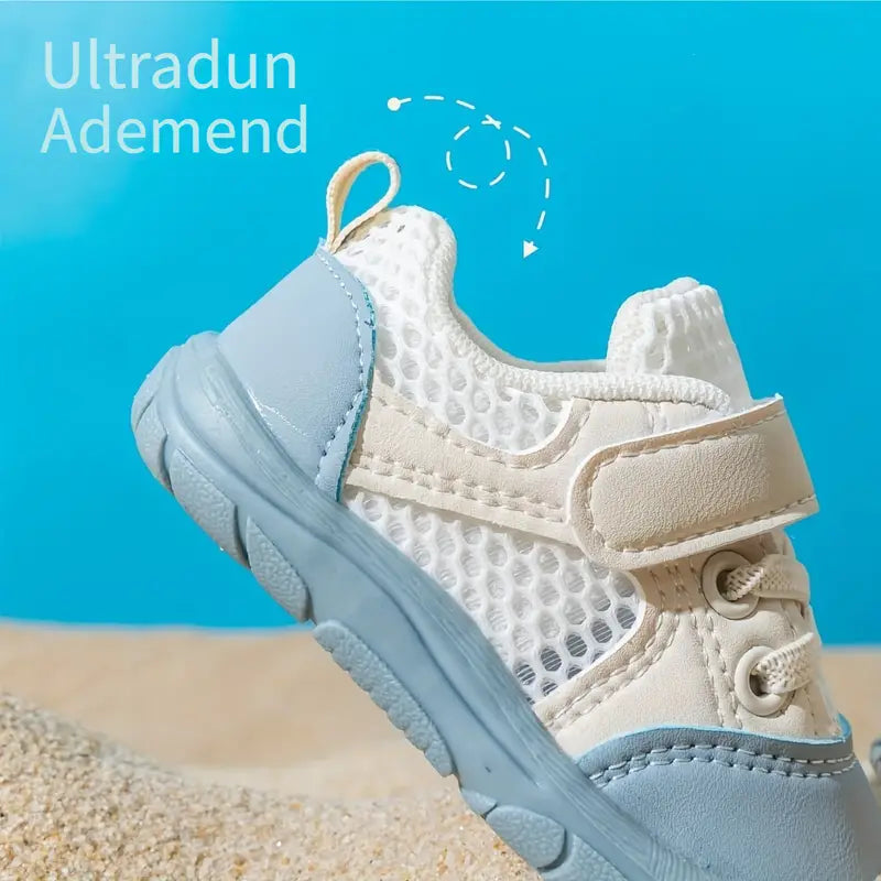TinySteps Kids - Naturalne i bezpieczne – buty dla niemowląt Barefoot, niebieskie