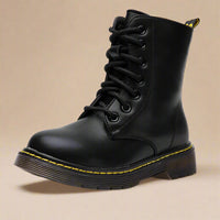 Thumbnail for BlackLine – Mocne i wygodne – sznurowane buty wojskowe