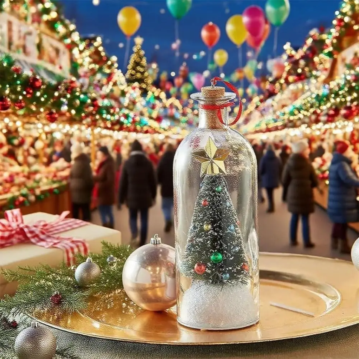 MagicBottle – Boże Narodzenie i pamiątki – Butelka z życzeniami świątecznymi