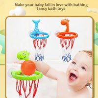 Thumbnail for BathBounce – Interaktywny i zabawny – Zestaw do gry w koszykówkę w wannie