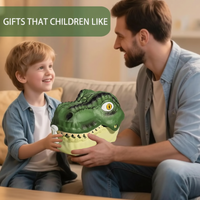 Thumbnail for DinoWorld – Kreatywny i realistyczny – zestaw do zabawy „Głowa dinozaura”