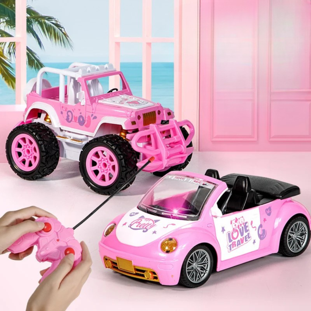 RC Offroader Pink™ – Twardy różowy zawodnik – Zabawkowy samochód RC