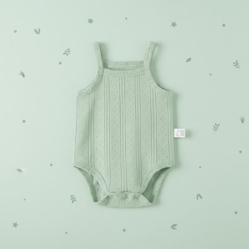 Summer Bodysuit – Lekki i wygodny – dzianinowy body dla niemowląt