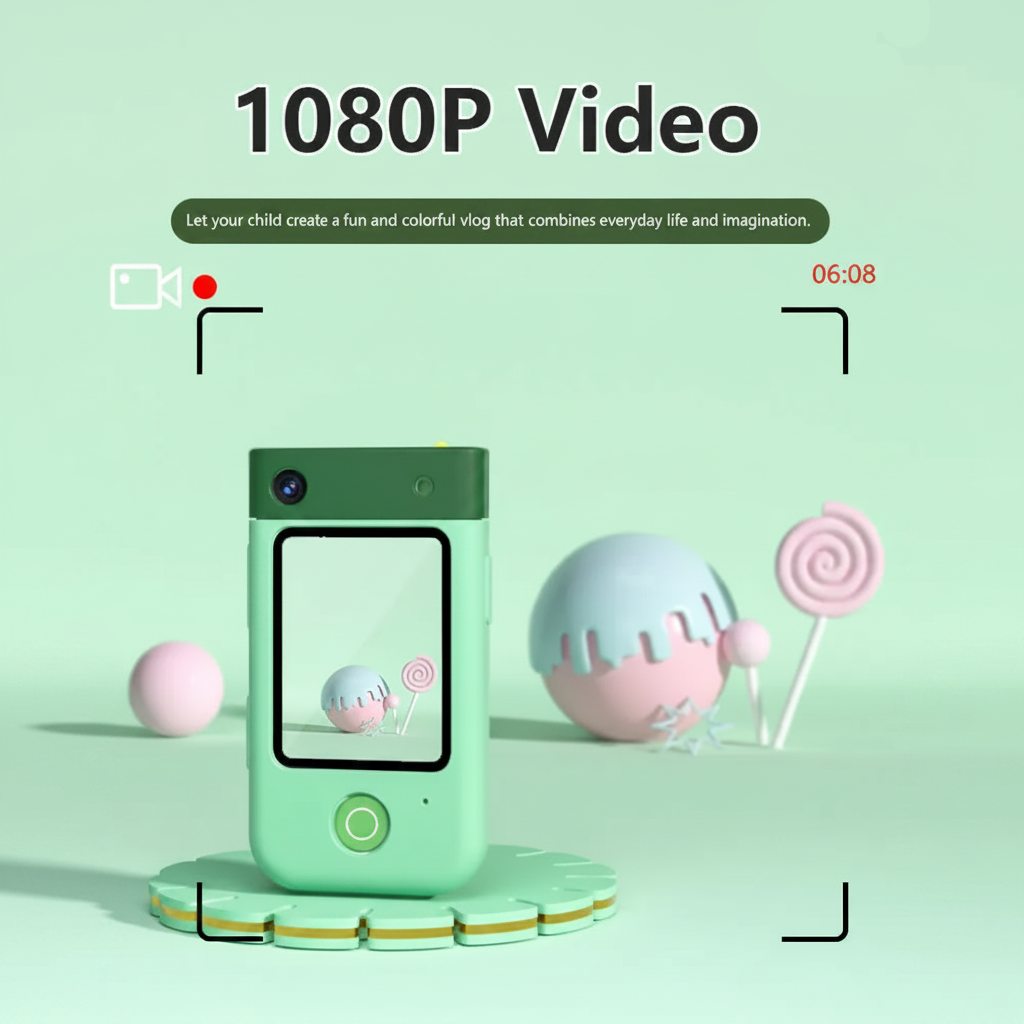 KiddoPhone – Edukacyjny i interaktywny – smartfon dla dzieci z aparatem i grami
