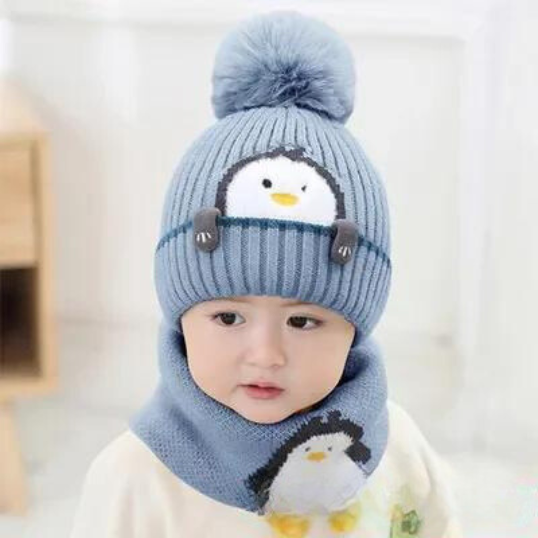 Mini Fashion™ - Czapka i szalik dla dzieci - Akcesoria dziecięce