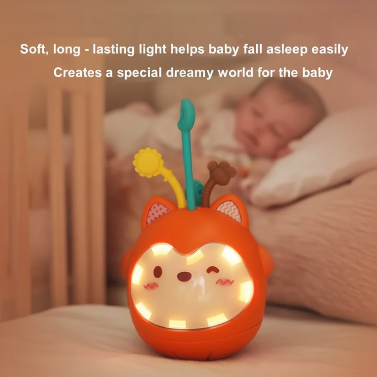 SleepyPal – Uspokajająca i zabawna – lampka nocna z muzyką