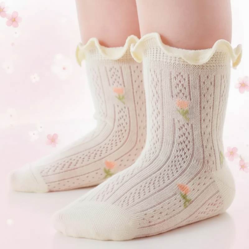 HappyToes – Kolorowe i urocze – skarpetki dla niemowląt (zestaw 5 sztuk)