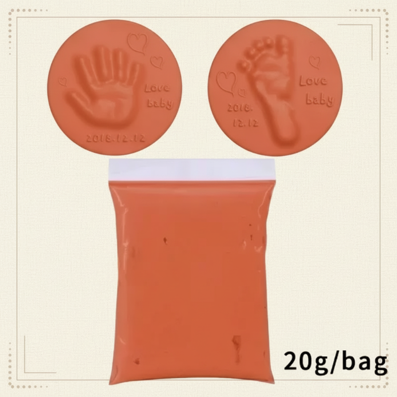 Baby Imprint Clay Kit – Wspomnienie i wyjątkowość – zestaw do odlewów z gliny