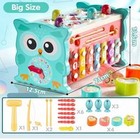 Thumbnail for Montessori Hammering Toy – Motoryka i nauka – zestaw zabawowy 8 w 1