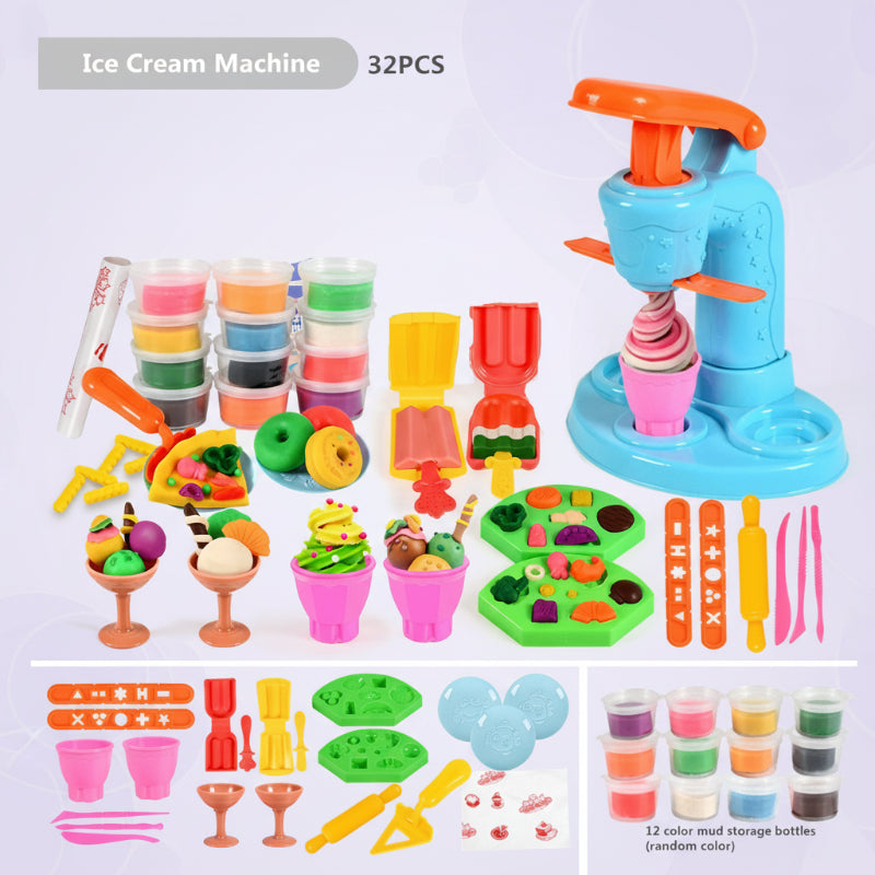 PlayDough Fun – Zabawne i kreatywne – Zestaw do zabawy z gliną DIY