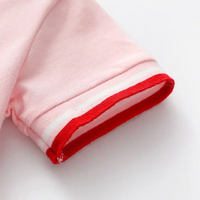 Thumbnail for PetitJoy – Wygodna i stylowa – sukienka polo z nadrukiem wiśni