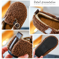 Thumbnail for WarmSteps – Wygodne i przytulne – pluszowe zimowe buciki dla dzieci