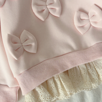 Thumbnail for LittleAngel – Miękkie i stylowe – zestaw dla niemowląt z bluzą i spodniami z gumką