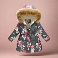 Thumbnail for CozyTrend – Elegancka i przytulna – pikowana kurtka zimowa dla dziewczynek