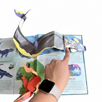 Thumbnail for JurassicKids – Ekscytująca i edukacyjna – encyklopedia dinozaurów 3D w formie książki z wyskakującymi ilustracjami