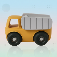 Thumbnail for Montessori Silicone Toy Car – Bezpieczne i przyjazne dla ząbków – silikonowa zabawka do gryzienia w kształcie pojazdu