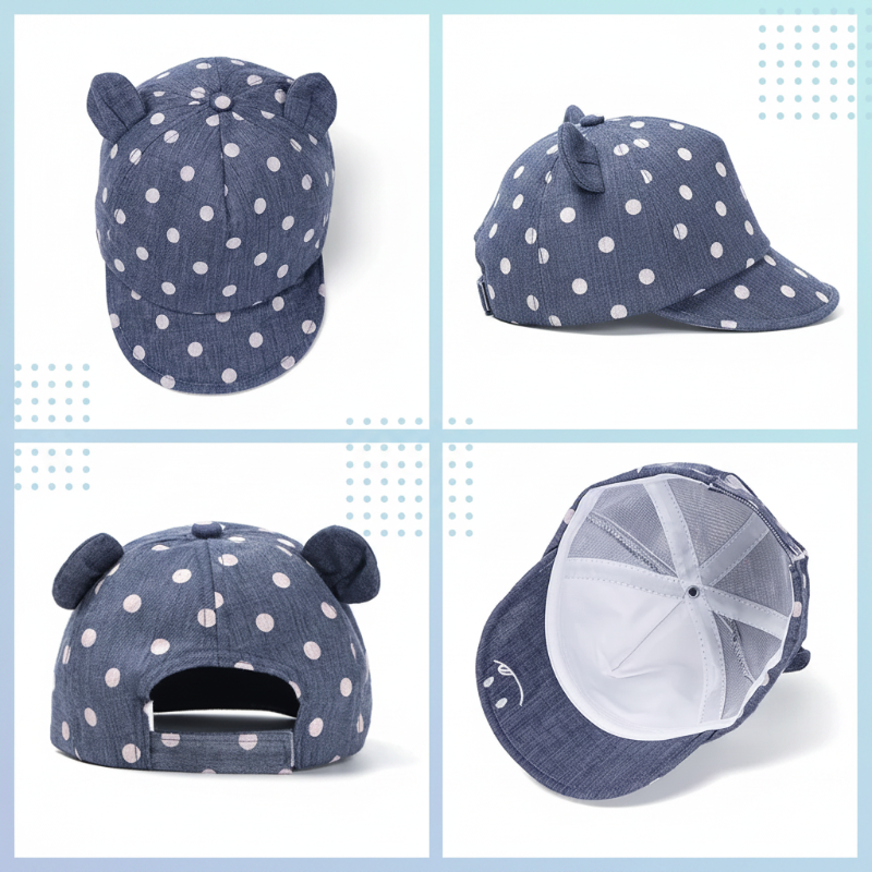 MiniStyle – Modna i miękka – czapka dla dzieci