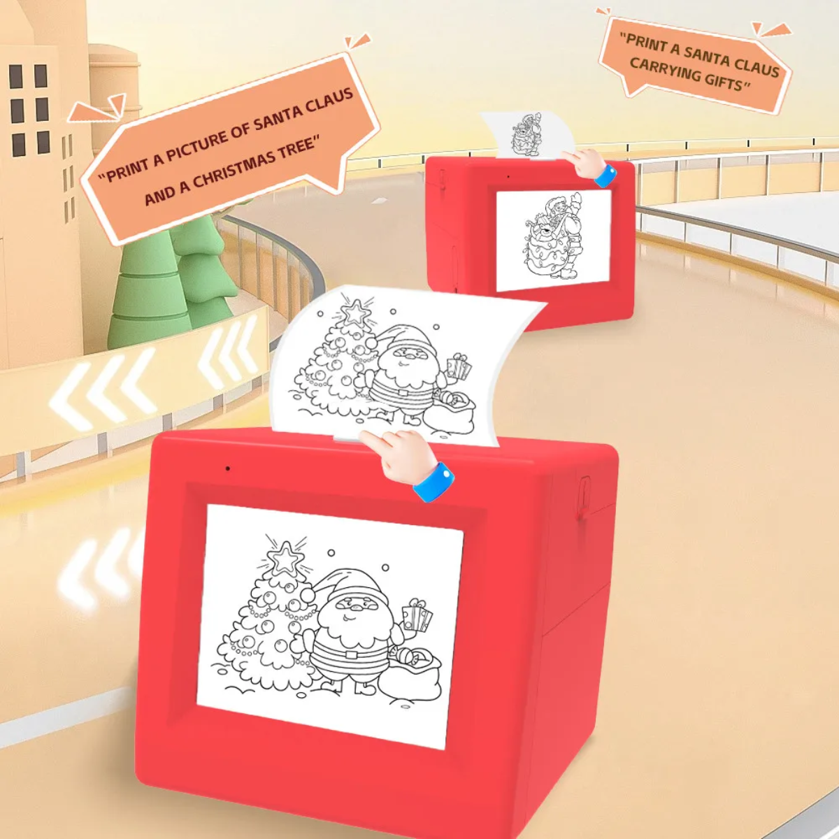 StickerMagic – Edukacyjne i kreatywne – drukarka naklejek z AI dla dzieci