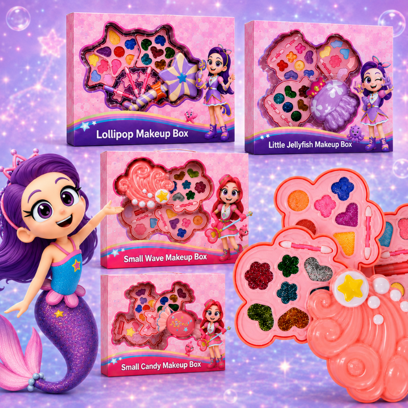 Make-Up Playset™ - Bezpieczny i stymulujący kreatywność - magiczny makijaż