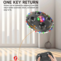 Thumbnail for AeroQuest – LED & RC – Latający dron w kształcie UFO