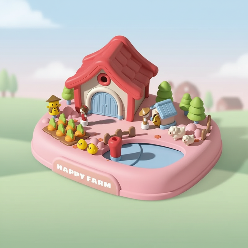 Magnetic Princess Castle – Kreatywne i magiczne – zestaw do zabawy z magnetycznym domkiem dla lalek
