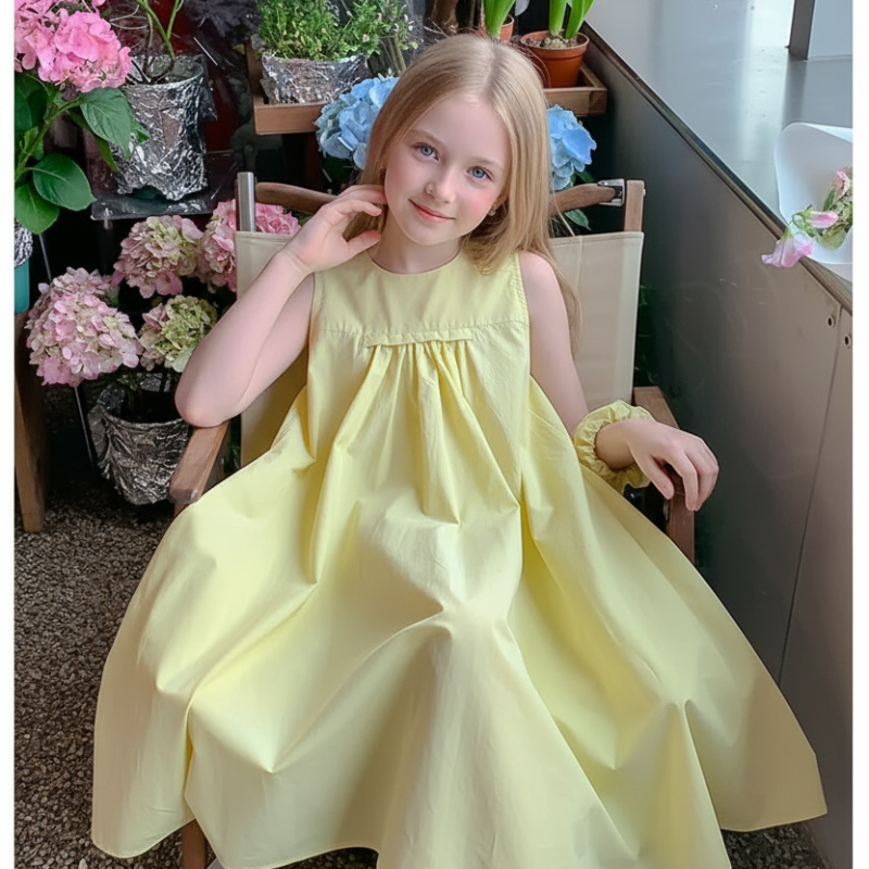 Summer Dress – Lekkie i letnie – żółta letnia sukienka