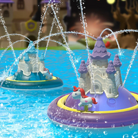 Thumbnail for SpalshCastle – Magiczny i interaktywny – zestaw do zabawy „Pływający zamek jednorożca”