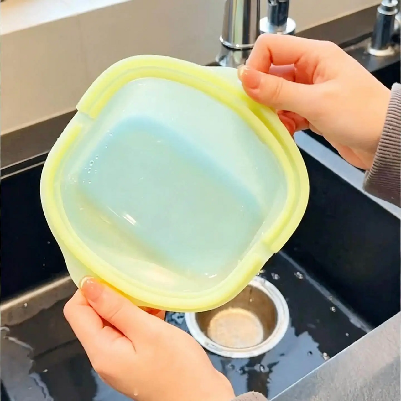 MealSaver – Praktyczna i wielokrotnego użytku – silikonowa torebka do przechowywania żywności