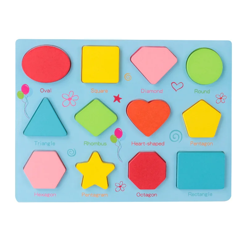 SmartBoard – Kolorowe i edukacyjne – puzzle edukacyjne Montessori z cyframi i literami