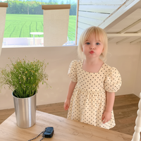 Thumbnail for LittleTwinkle – Miękka i wygodna – sukienka dziecięca z podwójnymi kokardkami