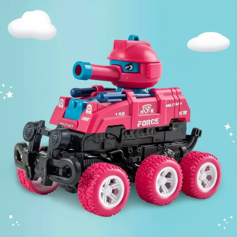 TankHero – Aktywny i wytrzymały - zabawkowy czołg z funkcją strzelania