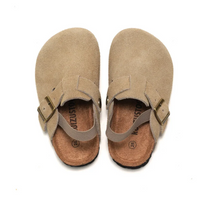 Thumbnail for LittleWalk – Wygodne i modne – sandały typu clogs z zamszu