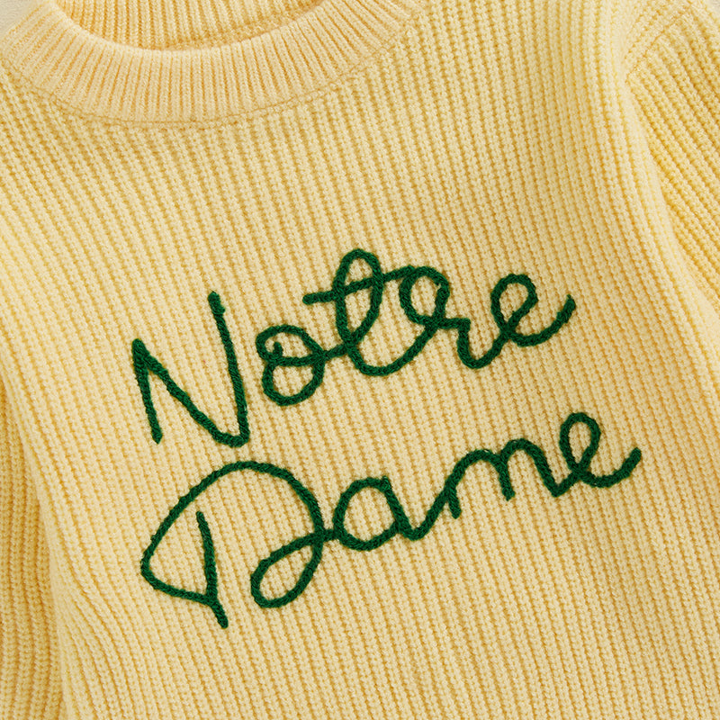 WarmWeave – Wygodny i zabawny – sweter „Notre Dame”