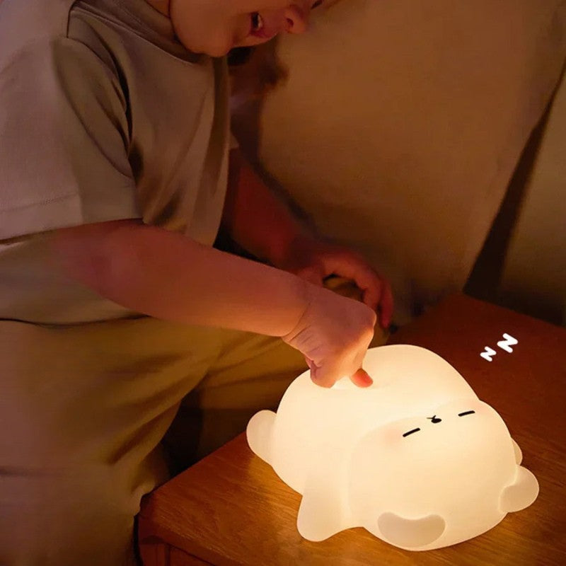 LumiBear – Urocze i uspokajające – lampka nocna z delikatnym światłem