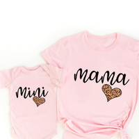 Thumbnail for Mini Fashion™ - Dopasowana koszulka i body - Odzież dla mamy i dziecka