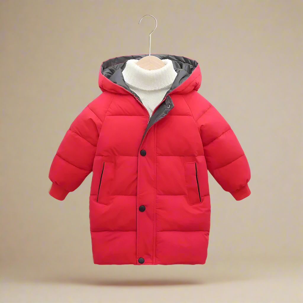 CuddleCoat – Przytulna i chroniąca – bawełniana kurtka zimowa