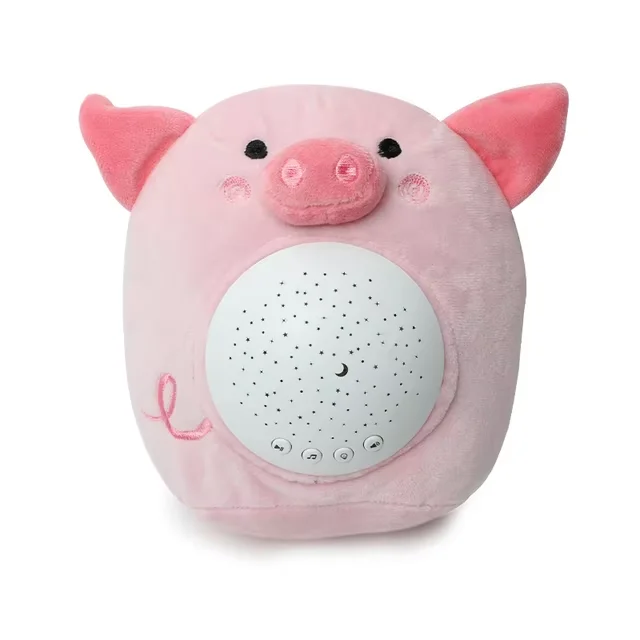 StarPlush – Miękki i uspokajający – przytulanka z lampką nocną